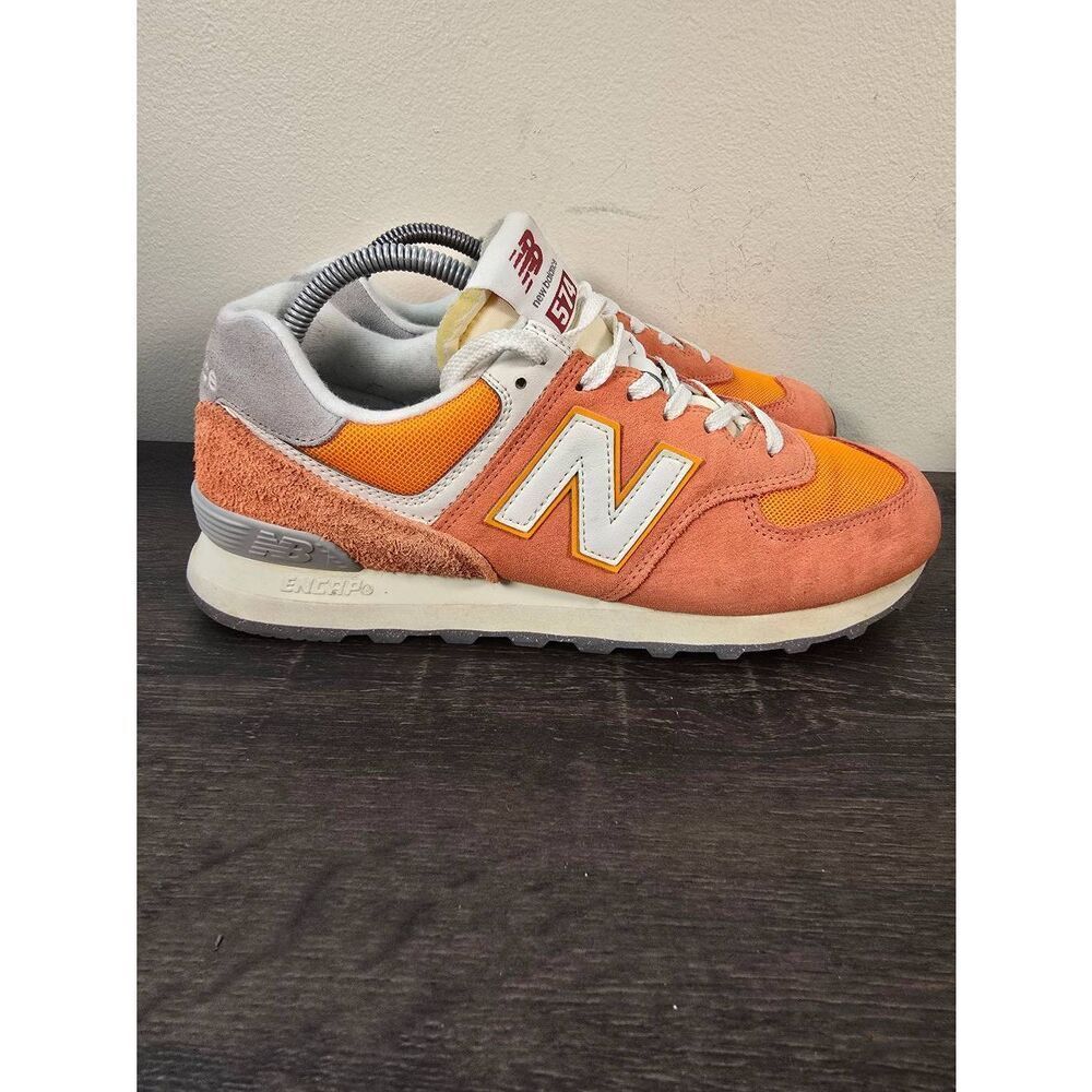 New Balance 574 U574RCB Gulf Red Sea Salt Men’s Shoes 8.5